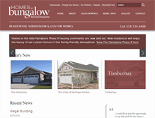 Tablet Screenshot of bungalowgroup.com